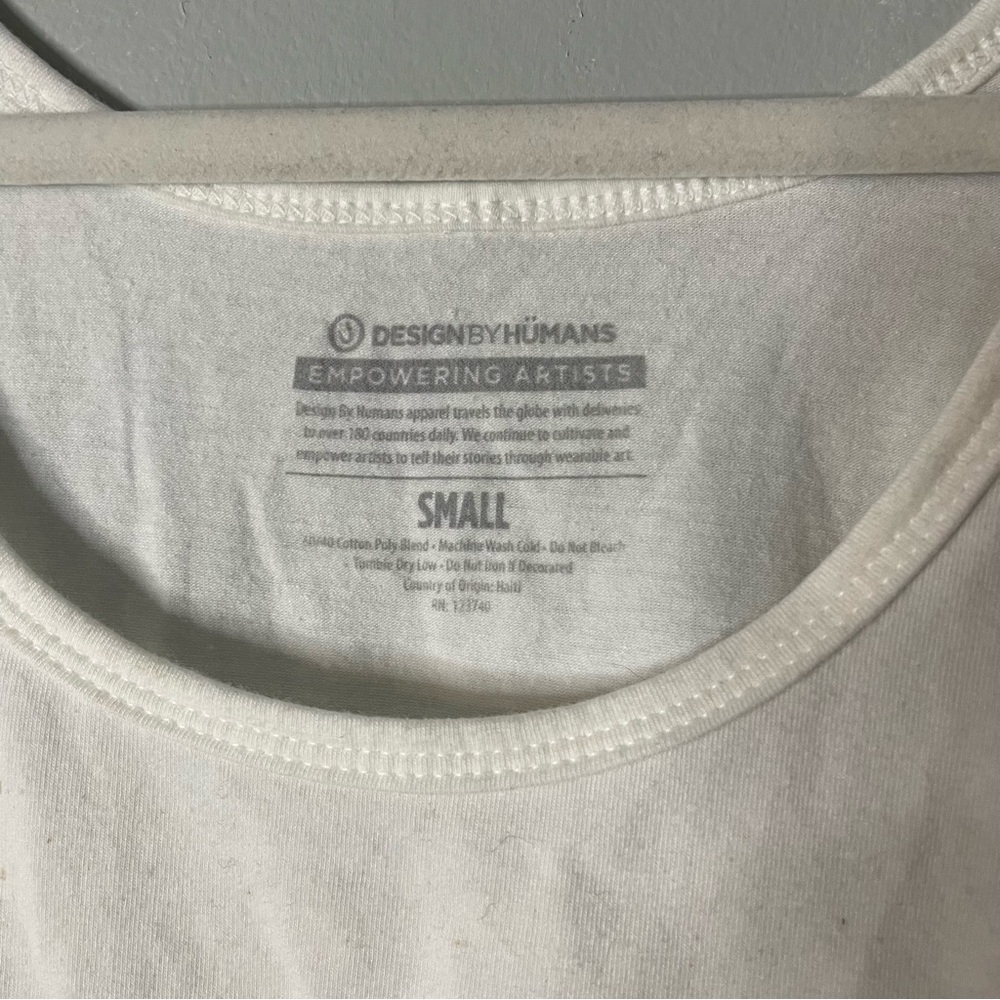 Design by Humans Feed Me & Tell Me I’m Pretty Bear Stretchy Casual Tank Top Sm - Picture 4 of 5